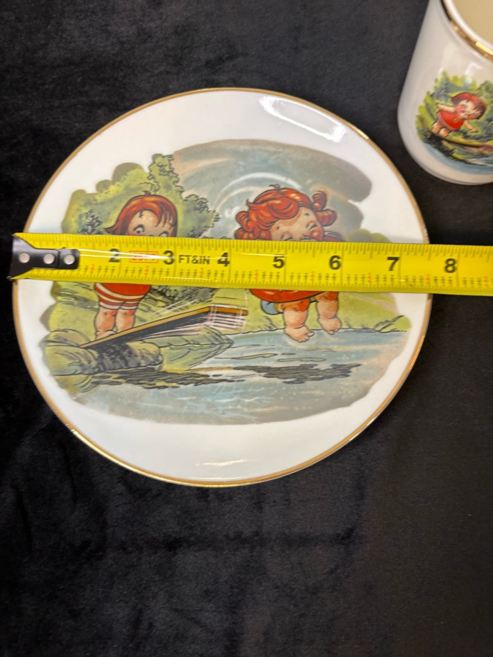 The Campbells Kid Collection “ Kids At Play” Mug & Dish - Picture 7 of 8